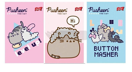 Notes A6/50K kratka Pusheen (10szt)