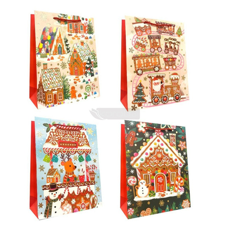 Torebka prezentowa S Boże Narodzenie mix