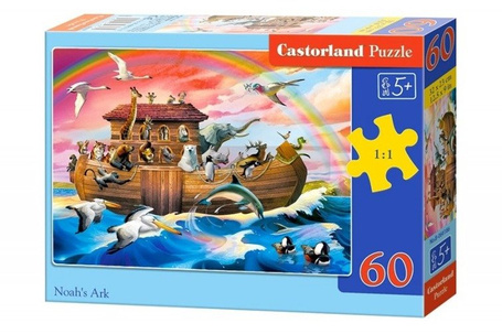 Puzzle 60 elementów - Arka Noego 