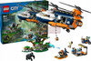 LEGO CITY 60437 HELIKOPTER BADACZY DŻUNGLI W BAZIE