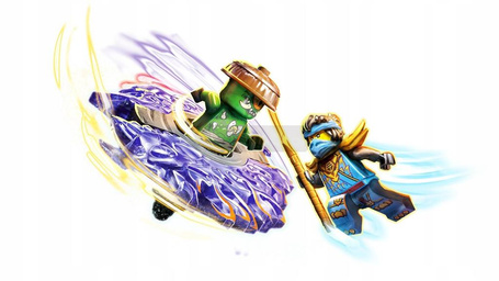 KLOCKI LEGO NINJAGO 71849 Nya kontra zmutowany potwór na spinnerze