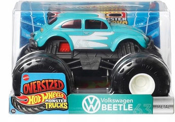 HOT WHEELS MONSTER TRUCK OVERSIZE 1:24 VOLKSVAGEN BEETLE JCC93