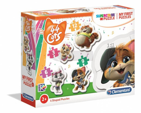 Puzzle Moje pierwsze puzzle 44 koty