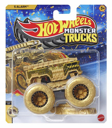 HOT WHEELS MONSTER TRUCK POJAZD 1:64 5 Alarm Fire Engine Gold JCH46