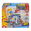 HOT WHEELS CITY ZESTAW KOMISARIAT POLICJI + autko, zestaw dla dzieci +4 lat JHL74