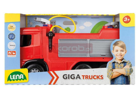 Pojazd Straż Pożarna w odkrytym pudełku 65 cm