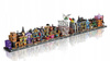 LEGO HARRY POTTER 76444 ULICA POKĄTNA, zestaw klocków dla kolekcjonerów 18+