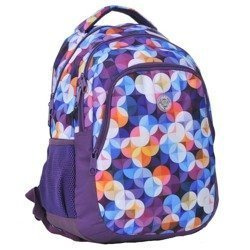 Plecak szkolny kolorowe kółka PASO