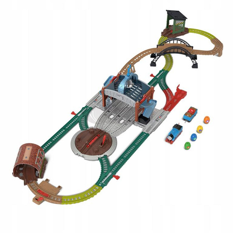 FISHER PRICE TOMEK ZESTAW TORÓW Dostawa beczek z lokomotywą Tomek JDF26
