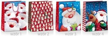 Torba prezentowa Boże Narodzenie 26x12x32cm MIX