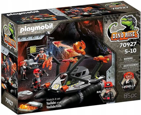 PLAYMOBIL Dino Rise 70927 Comet Corp załoga maszyny wiertniczej