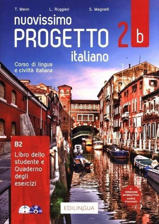 Progetto italiano Nuovissimo 2B podr. + ćw. + CD