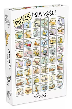 Puzzle 1000 Psia kość!