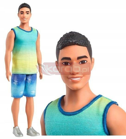 LALKA BARBIE FASHIONISTAS STYLOWY KEN NR 236 HYV00
