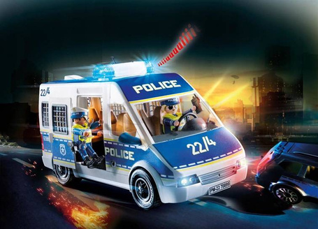 PLAYMOBIL City Action 70899 Transporter policyjny