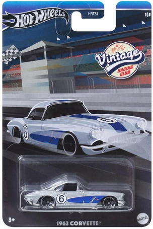 HOT WHEELS VINTAGE RACING CLUB HRV06 1962 CORVETTE HRV06