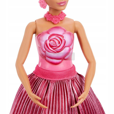 LALKA BARBIE Barbie Petal Pop Bukiet róż, pachnąca lalka + króliczek JMF59