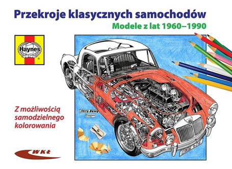 Przekroje klasycznych samochodów. Modele 1960-1990