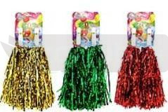 Pompony cheerleaderki 2szt