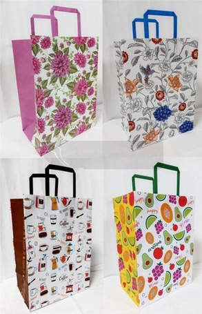 Torebka biała KRAFT 250x345x150