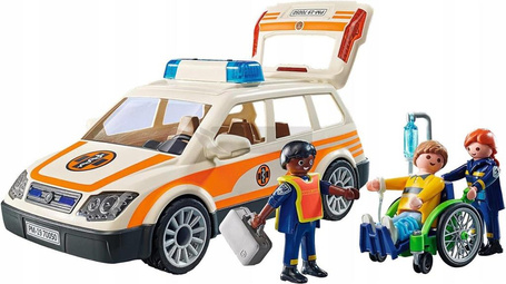 PLAYMOBIL CITY LIFE 71037 SAMOCHÓD LEKARZA PIERWSZEJ POMOCY karetka