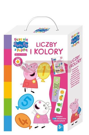 Peppa Pig. Uczę się z Peppą. Liczby i kolory