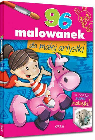 96 malowanek dla małej artystki