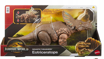 JURASSIC WORLD DINOZAUR Rebirth Eotriceratops, gigantyczny atak JGB93