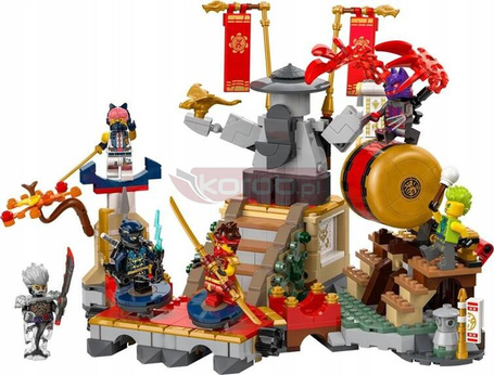 LEGO NINJAGO 71818 ARENA TURNIEJOWA zestaw klocków dla dzieci 7+