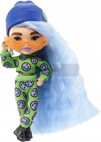 Lalka Barbie Extra Moda w ubranku w emotki HGP65