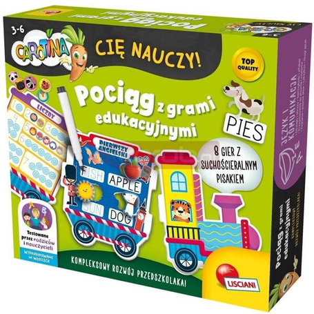 Carotina cię nauczy! Pociąg z grami