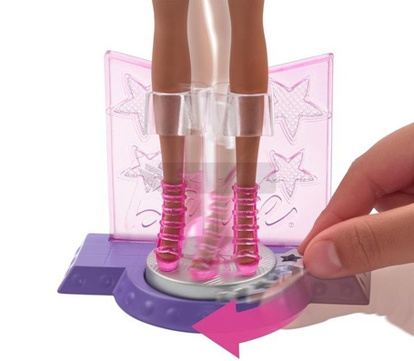 LALKA BARBIE KARIERA GWIAZDA POP 65 rocznica Barbie HRG43