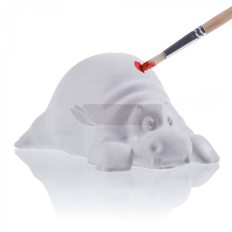 Figurka do pomalowania - Funny Hippo 6cm