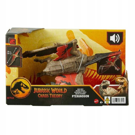 JURASSIC WORLD CHAOS THEORY Dziki ryk, Pteranodon, z dźwiękiem JCL70
