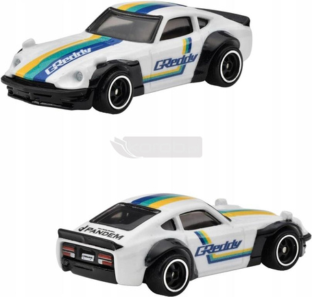 HOT WHEELS PREMIUM DIORAMA zestaw 4 autek Collectors Boxset Greddy HRT53
