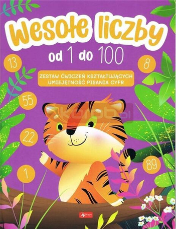 Wesołe liczby od 1 do 100