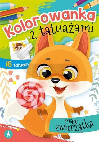Kolorowanka z tatuażami. Małe zwierzątka
