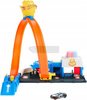 HOT WHEELS CITY Netflix Let's Race ZESTAW POSTERUNEK POLICJI Super pętla JBM71