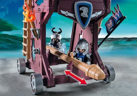 PLAYMOBIL 6628 Wieża oblężnicza rycerzy herbu Orzeł