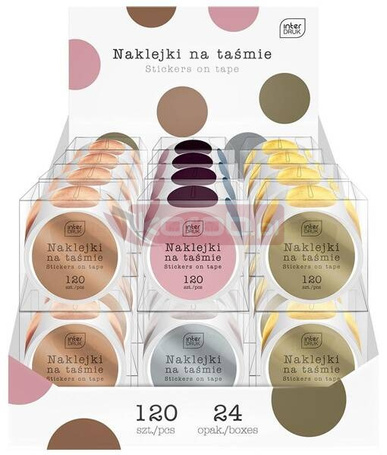 Naklejki na taśmie Glam