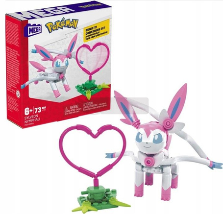 MEGA CONSTRUX KLOCKI 73 elem POKEMON Sylveon Nymphali HTJ01