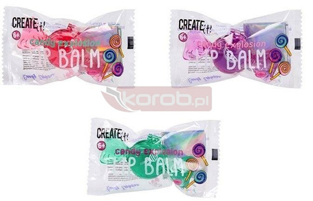 Balsam do ust Candy cukierek mix CREATE IT!