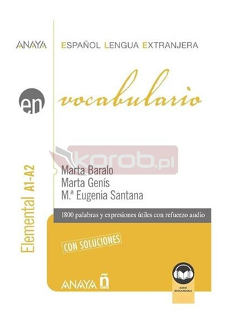 Vocabulario nivel elemental A1-A2 + audio online