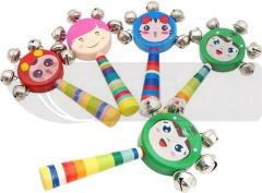 Grzechotka drewniana