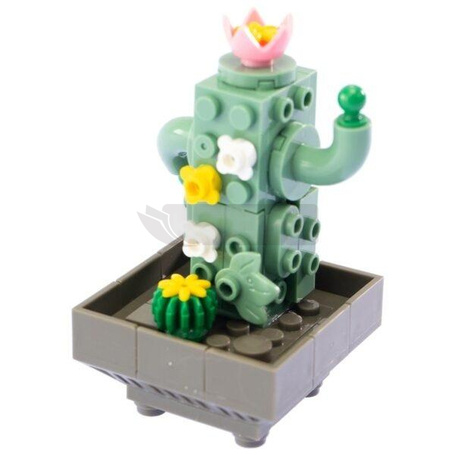 Klocki Mini Kwiaty Kaktus 136el