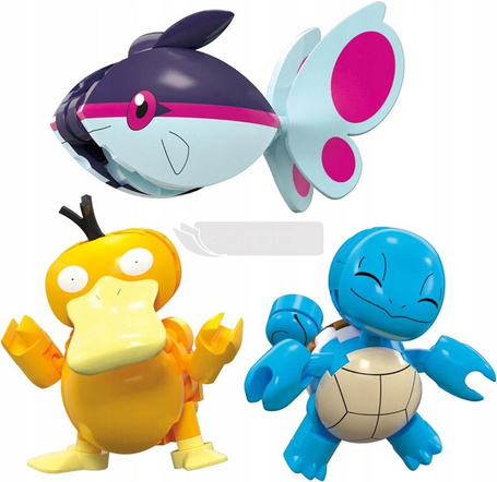 MEGA CONSTRUX KLOCKI 319 el POKEMON Wodna przygoda, zestaw klocków +8 lat HXF79