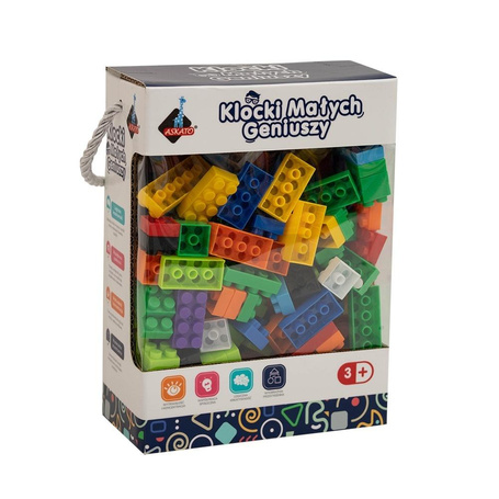 Klocki małych geniuszy - basic 240 elementów