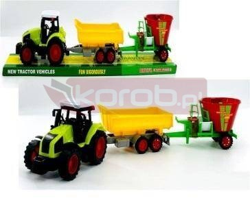Traktor z maszyną rolniczą