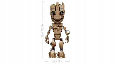 LEGO MARVEL SUPER HEROES 76217 JA JESTEM GROOT zestaw klocków +10 lat