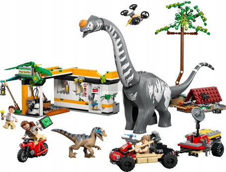 LEGO JURASSIC WORLD 76973 Na tropie tytanozaura i raptora